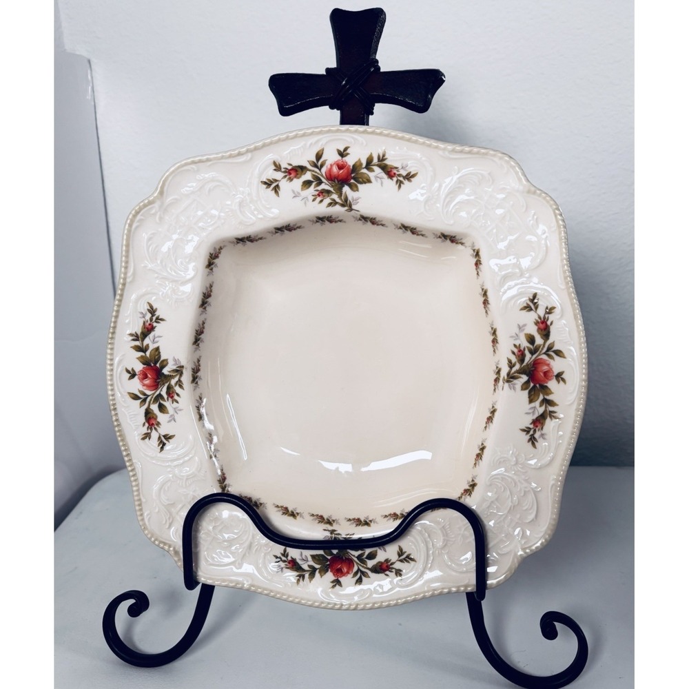 Rosenthal Selb Germany US Standard Design 10 Rosen Rim Soup‎ Bowl 9 1/2"